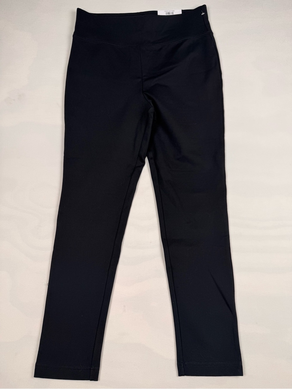 NWT INC International Concepts Ponte Bottoms Deep Black Women’s L